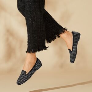 Vivaia Round-Toe Woven Knit Loafer (Audrey)